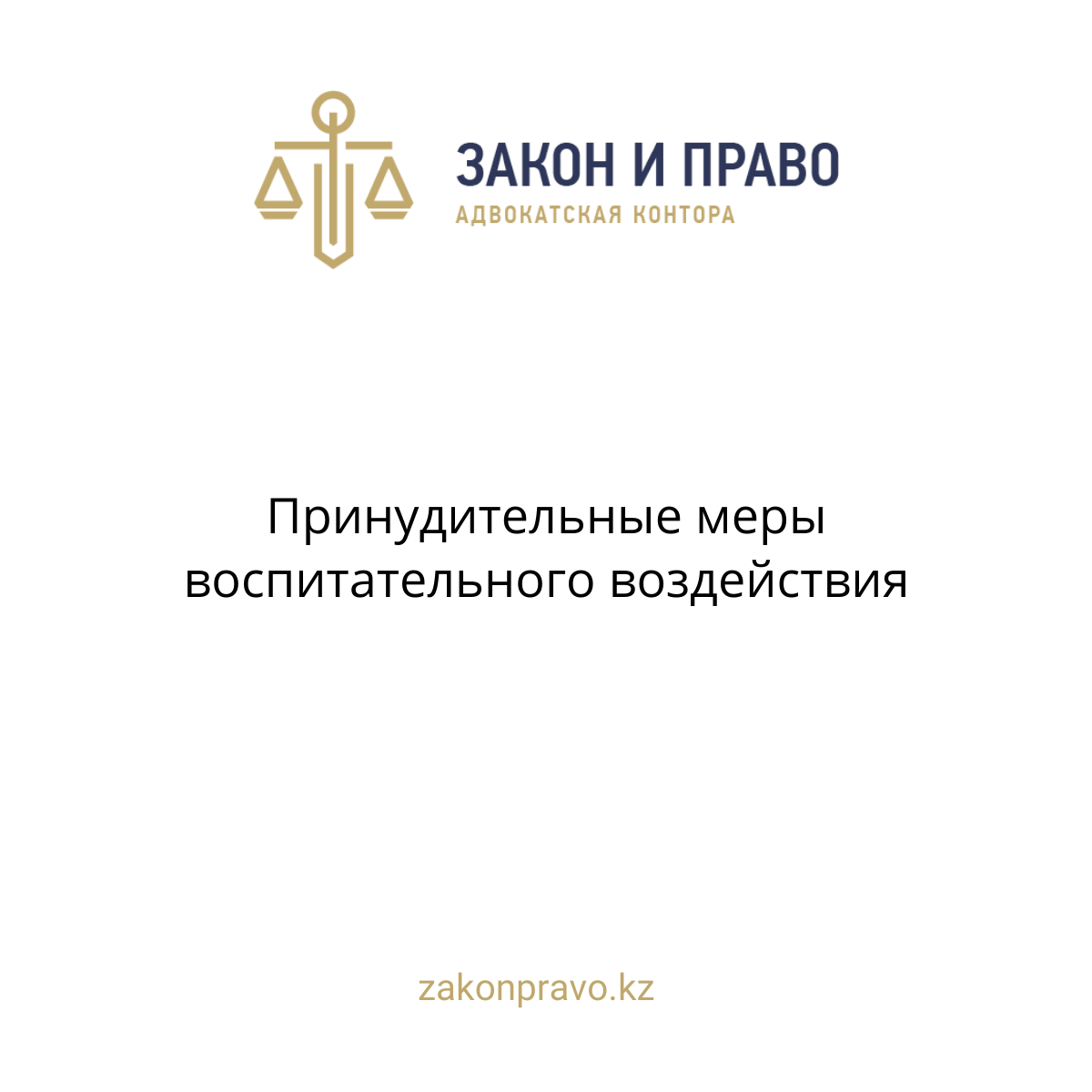 Принудительные меры воспитательного воздействия